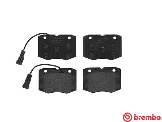 A.B.S. P A6 019 BREMBO Bremsbelagsatz, Scheibenbremse